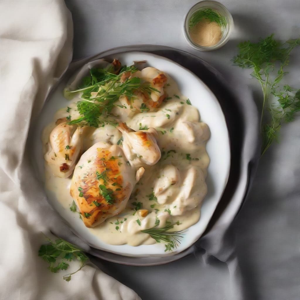 Creamy Garlic Chicken: Easy Weeknight Dinner